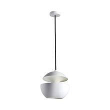 Load image into Gallery viewer, Here Comes the Sun LED Pendant Light in White/White (Small).
