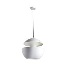 Load image into Gallery viewer, Here Comes the Sun LED Pendant Light in White/White (Large).
