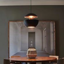 Load image into Gallery viewer, Here Comes the Sun LED Pendant Light in bedroom.
