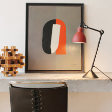 Load image into Gallery viewer, Lampe Gras N°205 LED Desk Lamp in office.
