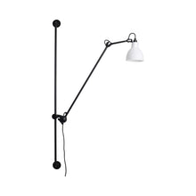 Load image into Gallery viewer, Lampe Gras N°214 Swing Arm LED Wall Light in Polycarbonate (Round Shade).
