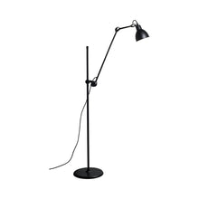 Load image into Gallery viewer, Lampe Gras N°215 LED Floor Lamp in Black (Round Shade).

