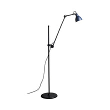 Load image into Gallery viewer, Lampe Gras N°215 LED Floor Lamp in Blue (Round Shade).
