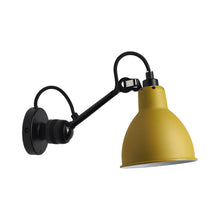 Load image into Gallery viewer, Lampe Gras N°304 LED Wall Light in Yellow (Switch On Base/Round Shade).
