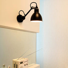Load image into Gallery viewer, Lampe Gras N°304 LED Wall Light in bedroom.
