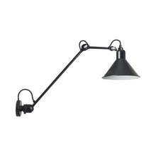 Load image into Gallery viewer, Lampe Gras N°304L40 LED Ceiling / Wall Light in Black (Conic Shade).

