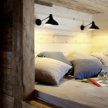 Load image into Gallery viewer, Mantis BS5 LED Wall Light in bedroom.
