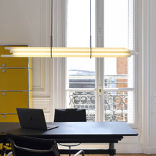 Load image into Gallery viewer, NL12 LED Pendant Light in office.
