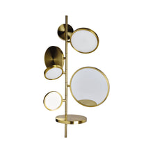 Load image into Gallery viewer, Tell Me Stories LED Wall Light in Gold.
