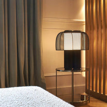 Load image into Gallery viewer, Yasuke LED Table Lamp in bedroom.
