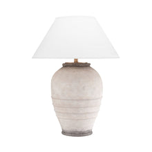Load image into Gallery viewer, Deactur Table Lamp in Beige.
