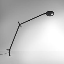Load image into Gallery viewer, Demetra Classic LED Table Lamp in Anthracite Grey/Inset Pivot (2700K).
