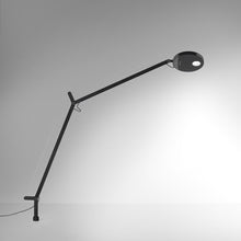 Load image into Gallery viewer, Demetra Classic LED Table Lamp in Matte Black/Inset Pivot (2700K).
