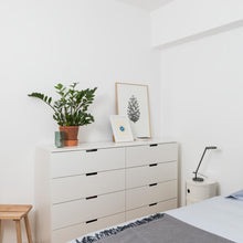 Load image into Gallery viewer, Demetra Classic LED Table Lamp in bedroom.
