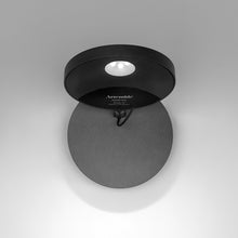 Load image into Gallery viewer, Demetra Spot LED Wall Light in Anthracite Grey/Off (2700K).
