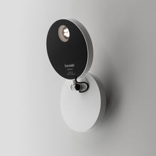 Load image into Gallery viewer, Demetra Spot LED Wall Light in White/Off (2700K).
