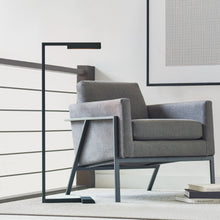 Load image into Gallery viewer, Dessau LED Floor Lamp in office.
