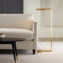 Load image into Gallery viewer, Dessau LED Floor Lamp in office.
