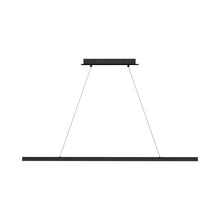 Load image into Gallery viewer, Dessau LED Linear Suspension Light in Nightshade Black.
