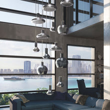 Load image into Gallery viewer, Flask A Pendant Light in living room.
