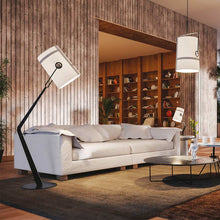 Load image into Gallery viewer, Fork Floor Lamp in living room.
