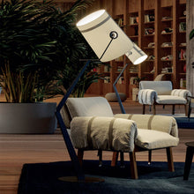 Load image into Gallery viewer, Fork Floor Lamp in living room.
