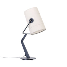 Load image into Gallery viewer, Fork Table Lamp in Anthracite/Ivory.
