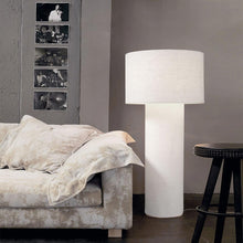 Load image into Gallery viewer, Pipe Floor Lamp in living room.
