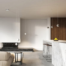 Load image into Gallery viewer, Swag Kit For Radial Canopy in living room.
