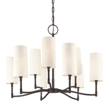 Load image into Gallery viewer, Dillon Chandelier in 9-Light/Old Bronze.
