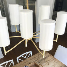 Load image into Gallery viewer, Dillon Chandelier in dining room.

