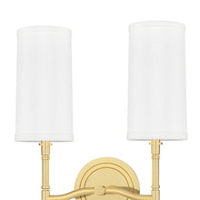 Load image into Gallery viewer, Dillon Two Light Wall Light in Detail.

