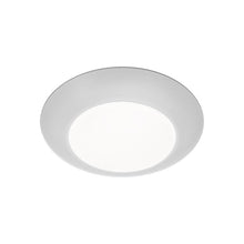 Load image into Gallery viewer, Disc LED Ceiling/Wall Light in White (4-Inch).
