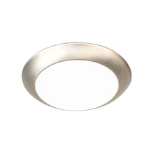 Load image into Gallery viewer, Disc LED Ceiling/Wall Light in Brushed Nickel (6-Inch / A19 Socket).
