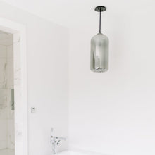 Load image into Gallery viewer, District Pendant Light in bathroom.
