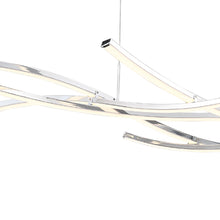 Load image into Gallery viewer, Divergence LED Linear Pendant Light in Detail.
