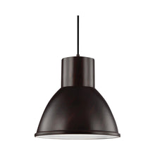 Load image into Gallery viewer, Division Street Pendant Light in Bronze.
