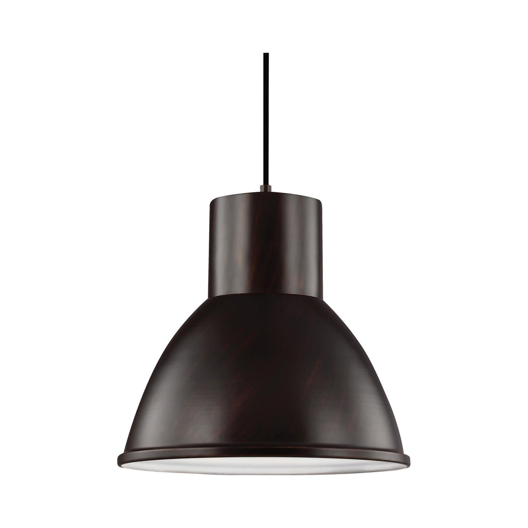 Division Street Pendant Light in Bronze.