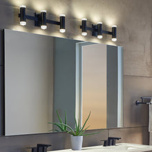 Load image into Gallery viewer, Dobson II LED Bath Wall Light in bathroom.
