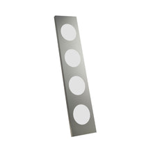 Load image into Gallery viewer, Dolmen LED Floor Lamp in Silver.

