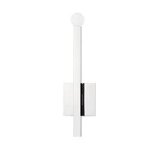 Load image into Gallery viewer, Dona Wall Light in Polished Nickel/1-Light.
