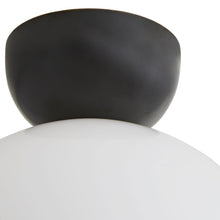 Load image into Gallery viewer, Donley Semi Flush Mount Ceiling Light in Detail.
