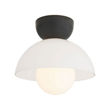 Load image into Gallery viewer, Donley Semi Flush Mount Ceiling Light in Detail.
