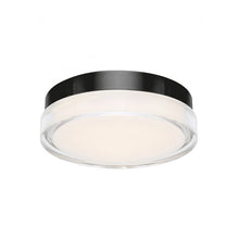 Load image into Gallery viewer, Dot LED Outdoor Wall / Ceiling Light in Black (Large/2700K/3000K/3500K)).

