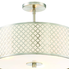 Load image into Gallery viewer, Dots Semi-Flush Mount Ceiling Light Detail.
