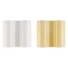 Load image into Gallery viewer, Double 07 Wall Light in White and Gold.
