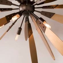 Load image into Gallery viewer, Dragonfly Chandelier in Detail.
