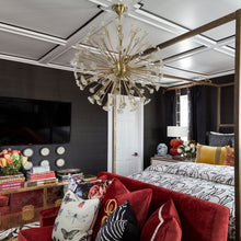 Load image into Gallery viewer, Dunkirk Chandelier in living room.
