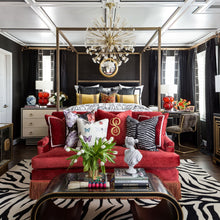 Load image into Gallery viewer, Dunkirk Chandelier in living room.
