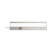 Load image into Gallery viewer, Duo AC-LED Color Options Light Bars Undercabinet Light in Brushed Aluminum (8-Inch).
